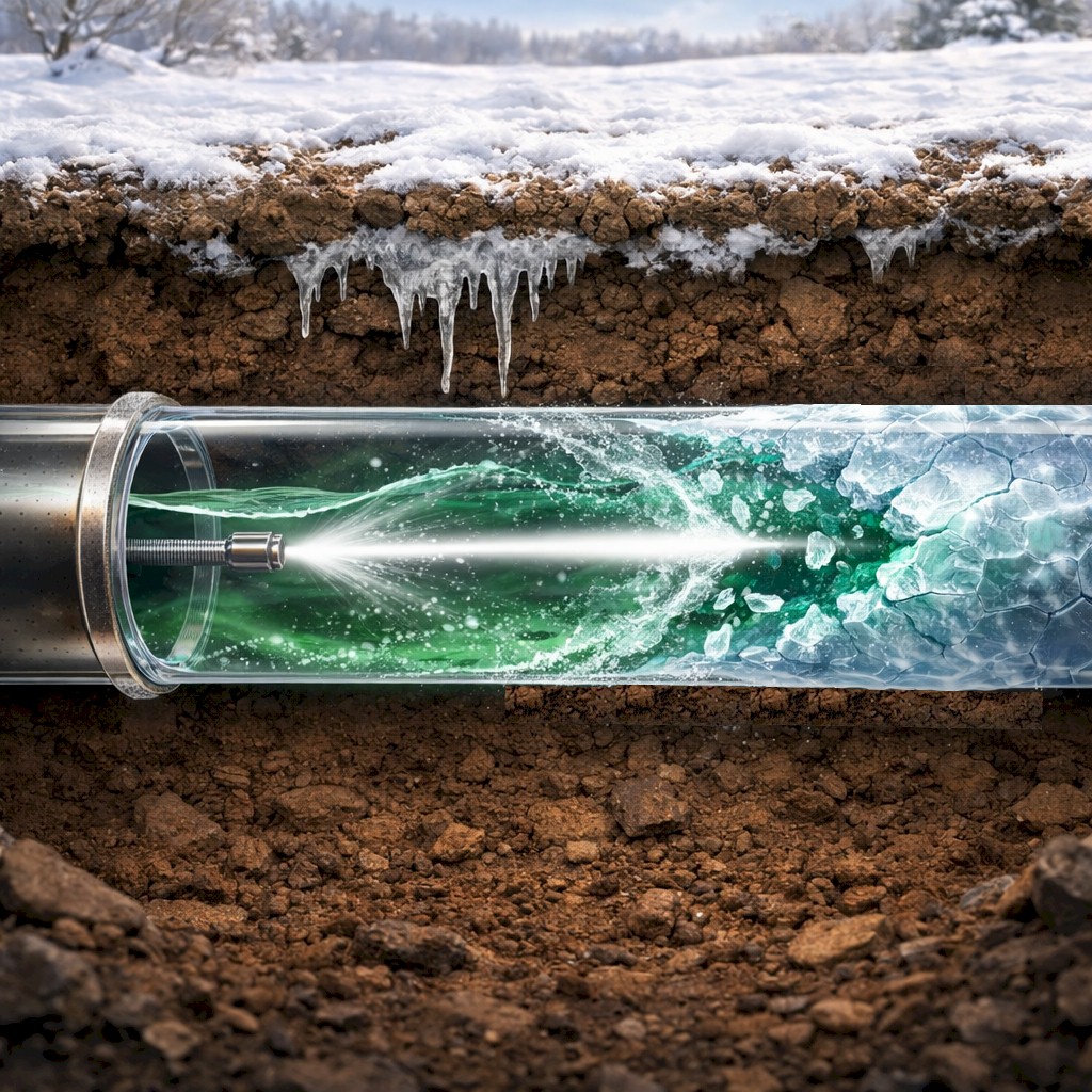 How to Thaw Frozen Underground Pipes